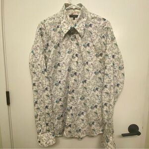 Ted Baker limited edition cotton flower shirt